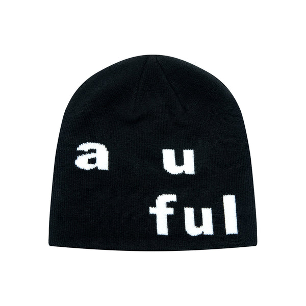 b.Eautiful Stacked Logo Beanie, Black