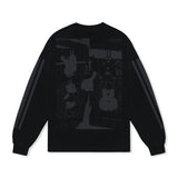b.Eautiful x kiiro Shinkansen L/S Tee, Black
