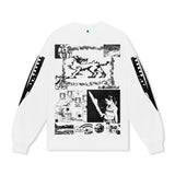 b.Eautiful x kiiro Shinkansen L/S Tee, White