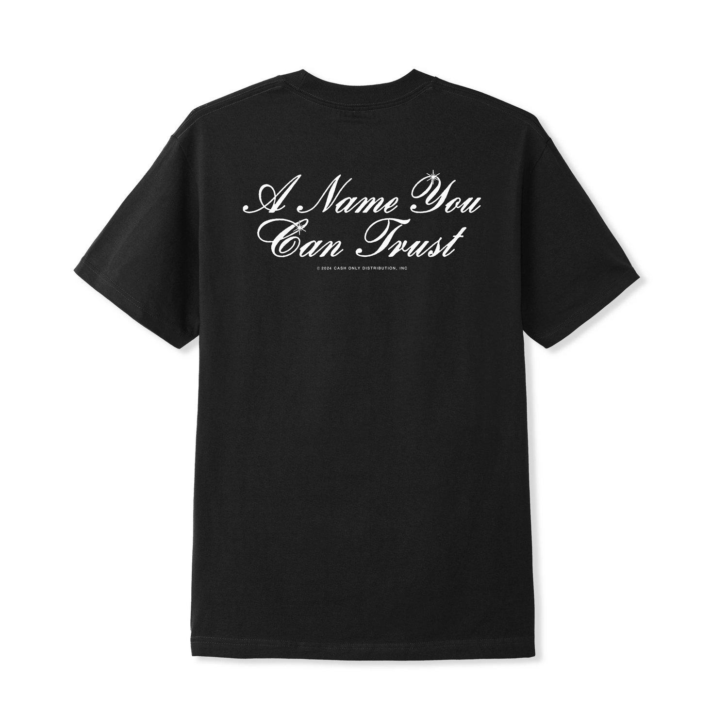 Bank Tee, Black