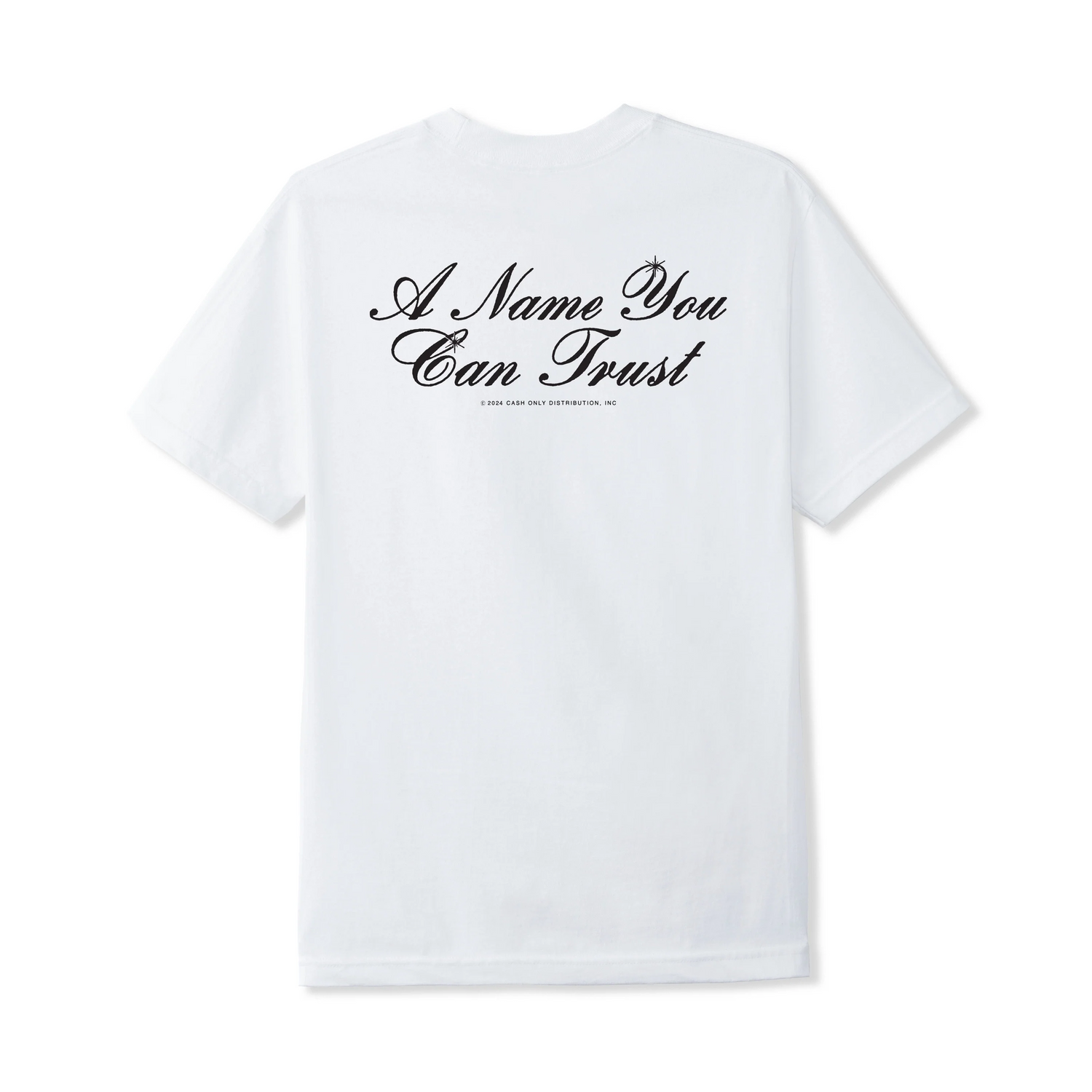 Bank Tee, White