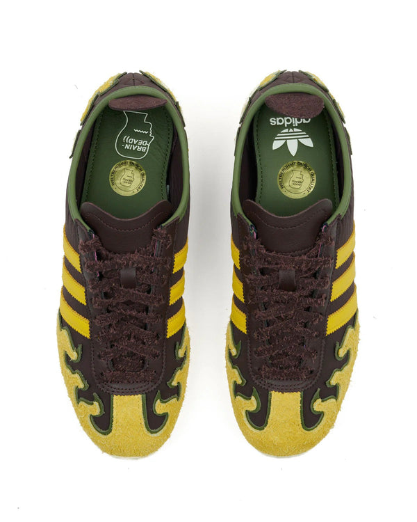 Adidas Japan Lo Brain Dead, Shadow brown / Hazy Yellow / Off White