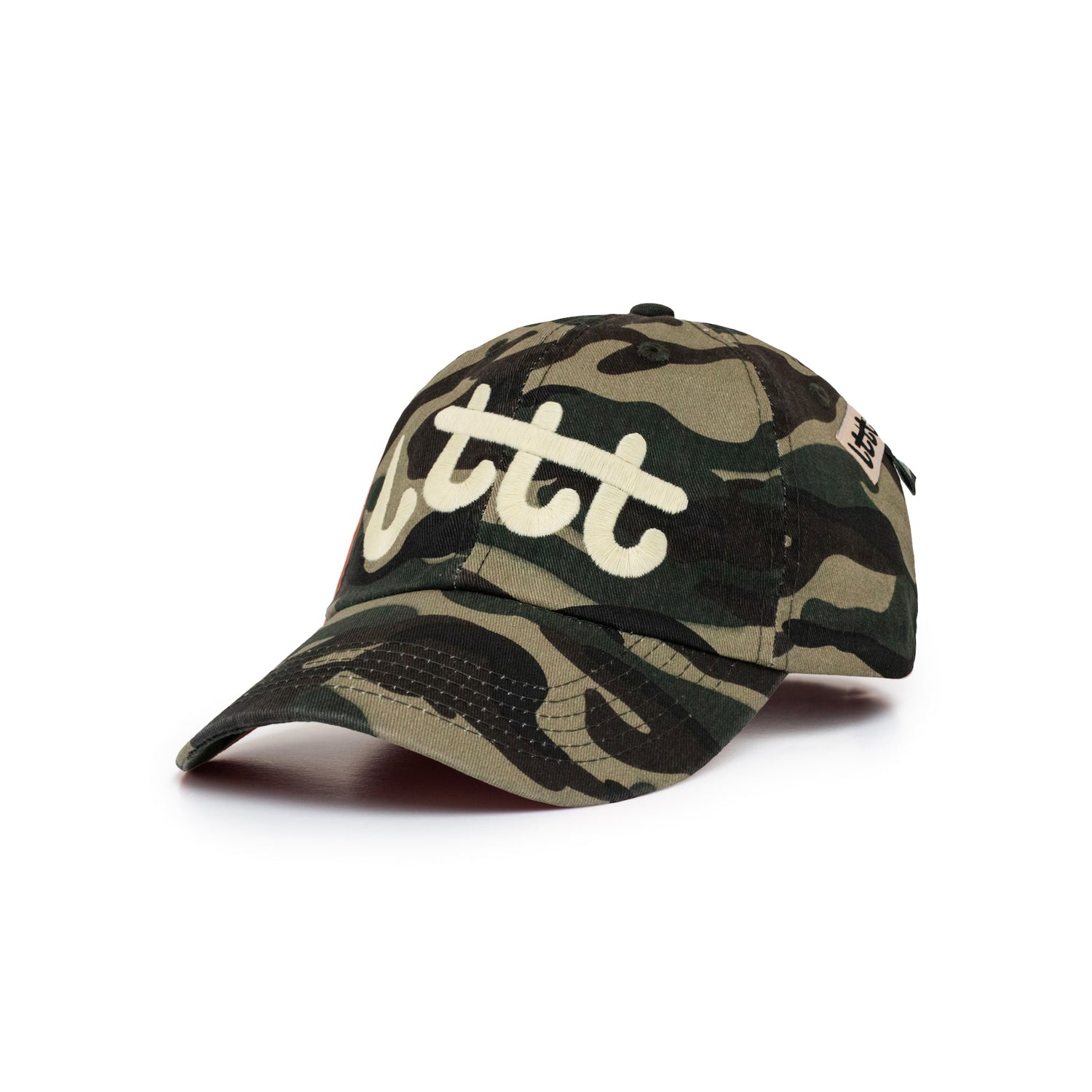 104 V.2 Broken Logo Hat, Camo