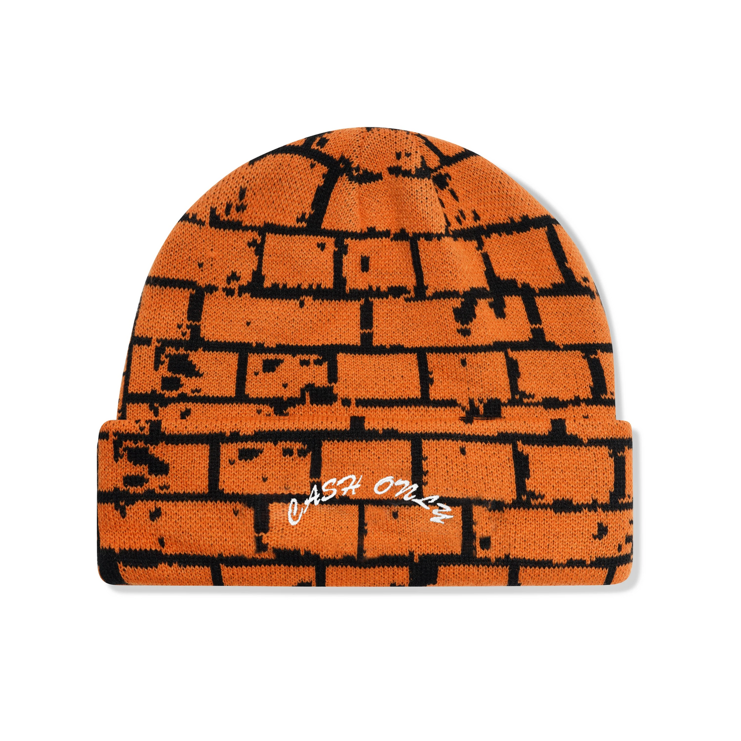 Bricks Beanie, Orange