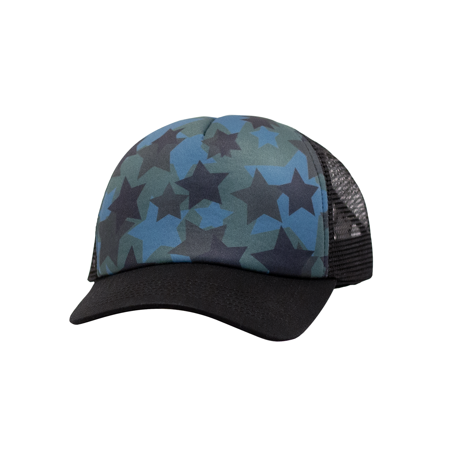 Star Camo Trucker Hat, Multi