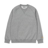 Chase Sweat, Grey Heather / Gold