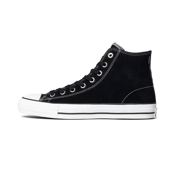 Converse CTAS Pro High Suede, Black / White