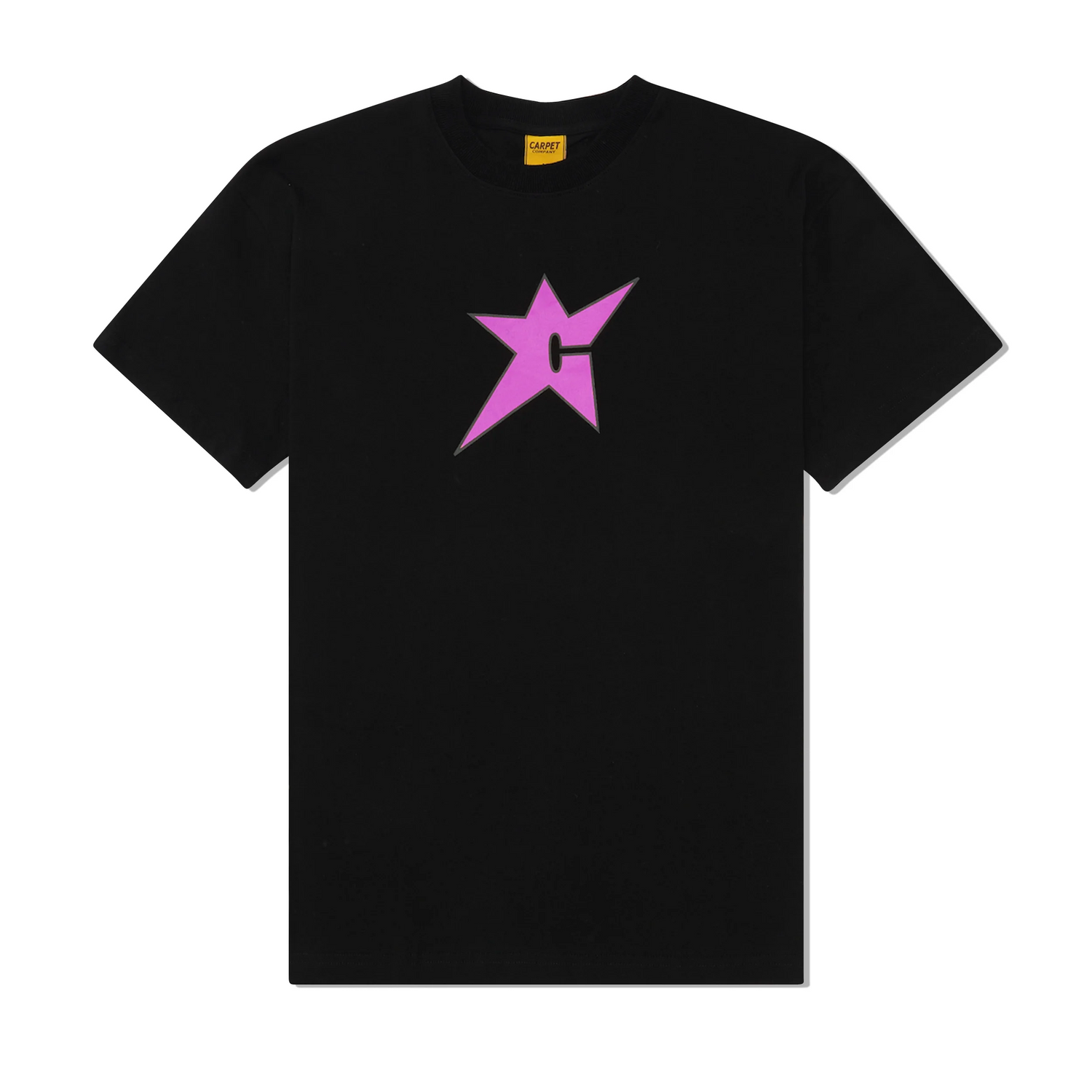 C-Star Logo Tee, Black