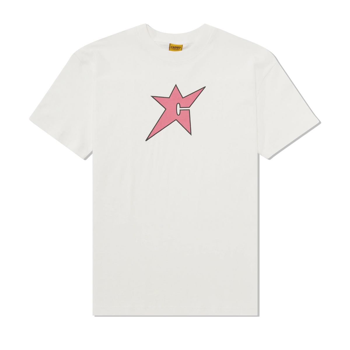 C-Star Logo Tee - White