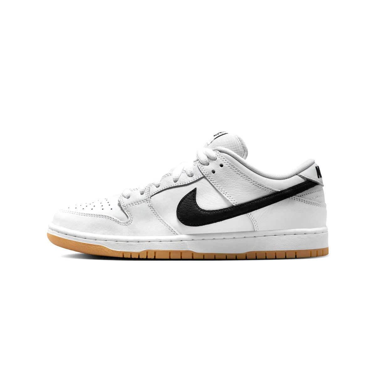 Dunk Low 'White Gum', White / Black