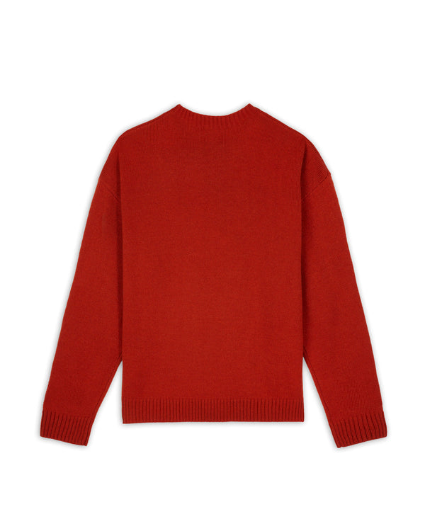 Brain Dead Gnome Sweater, Terracotta