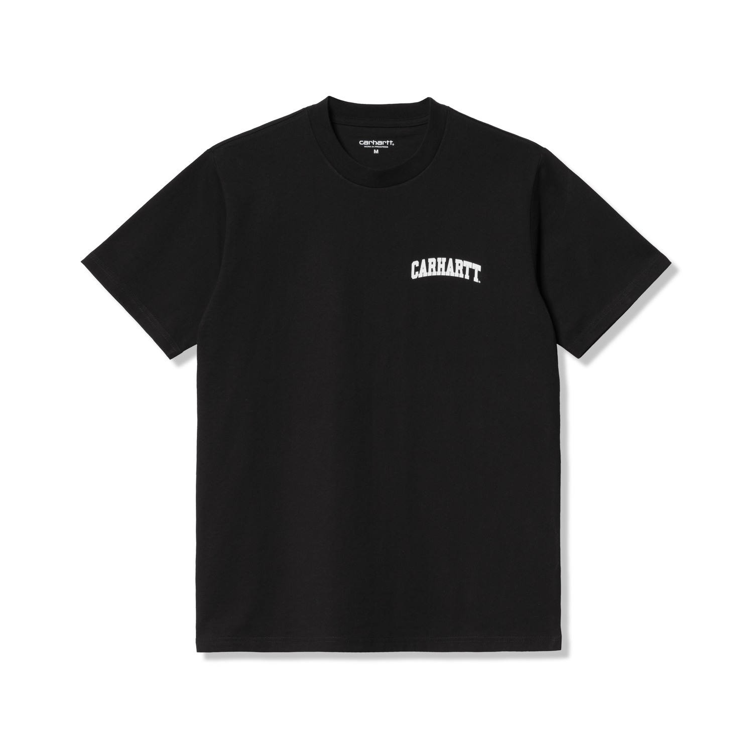 University Script Tee, Black / White