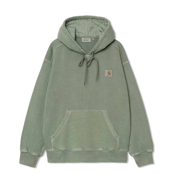 Carhartt WIP Hooded Nelson Sweat, Park Garment Dyed