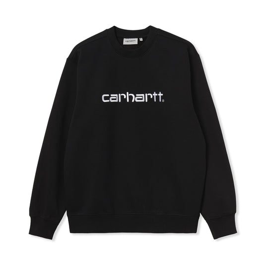 Carhartt Sweat, Black / White