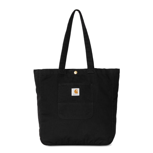 Bayfield Tote, Black Rinsed