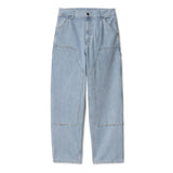 Double Knee Pant, Stone Bleached Blue