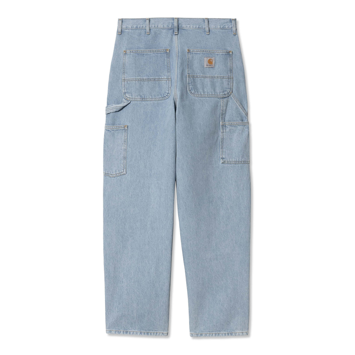 Double Knee Pant, Stone Bleached Blue