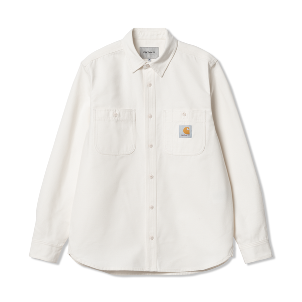 Carhartt WIP L/S Clink Shirt, Wax Rigid