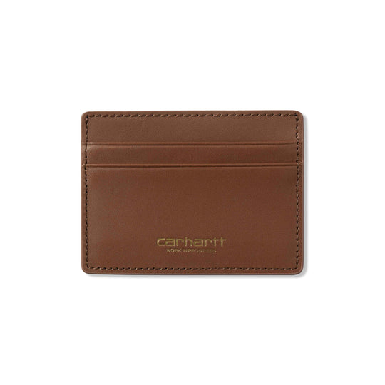 Vegas Cardholder, Cognac / Gold