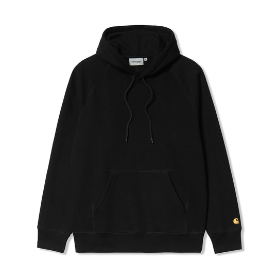 Hooded Chase Sweat, Black / Gold