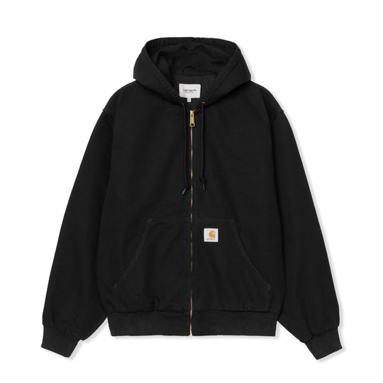 OG Active Jacket, Black Rinsed