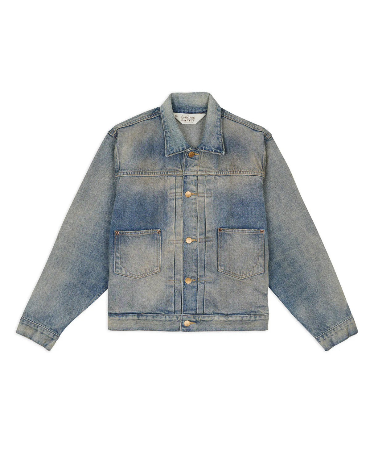 Denim Trucker Jacket, Washed Indigo