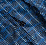Chase Light Shell Jacket, Blue Check