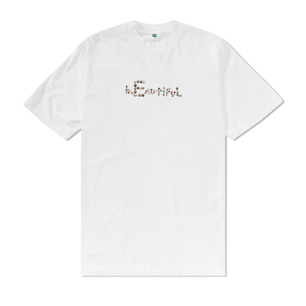 b.Eautiful Jewel Tee, White