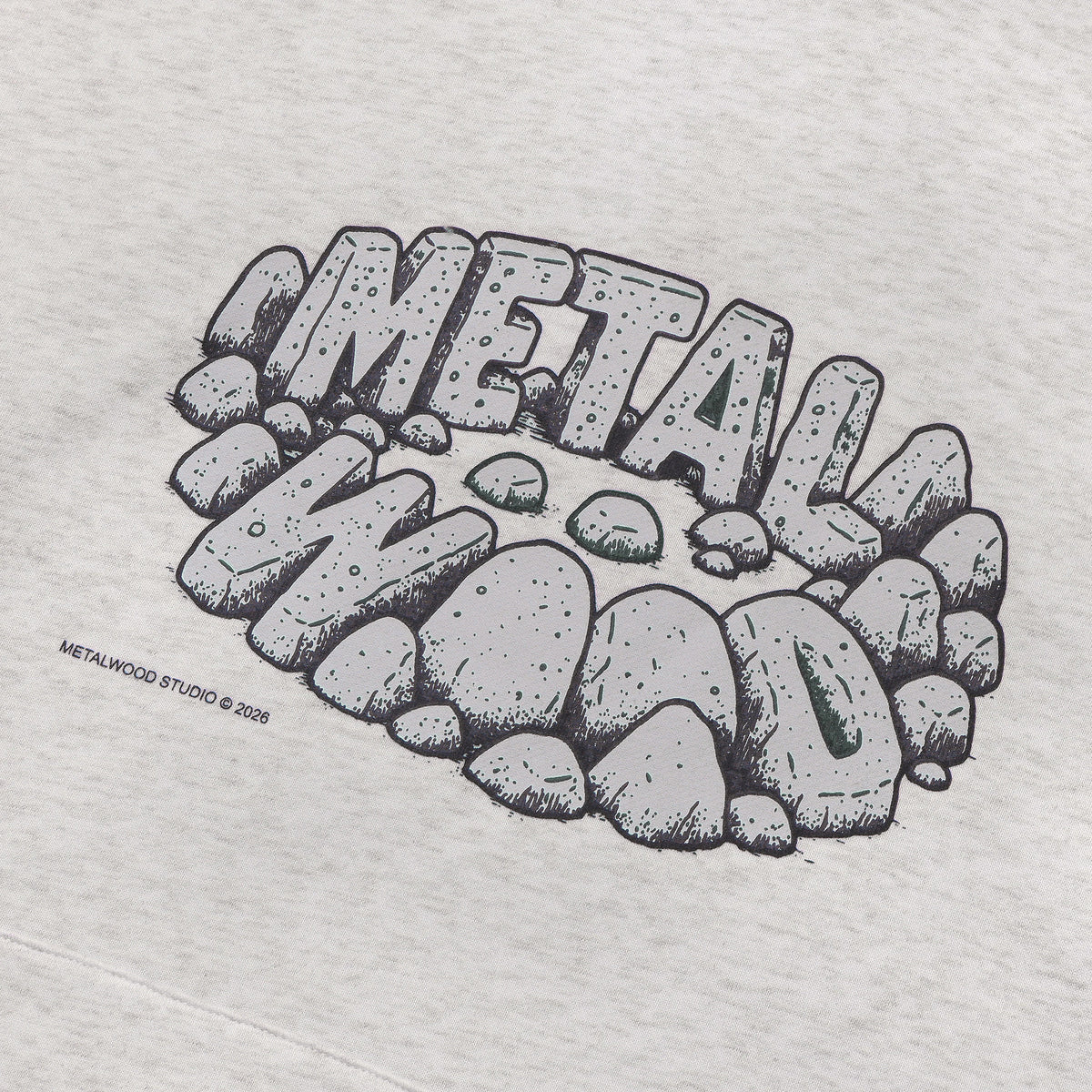 Stonehenge Hooded Sweatshirt, Heather Grey