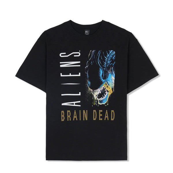 Brain Dead Brain Dead x Aliens Final Sight Tee, Black