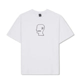 Brain Dead Logohead Tee, White