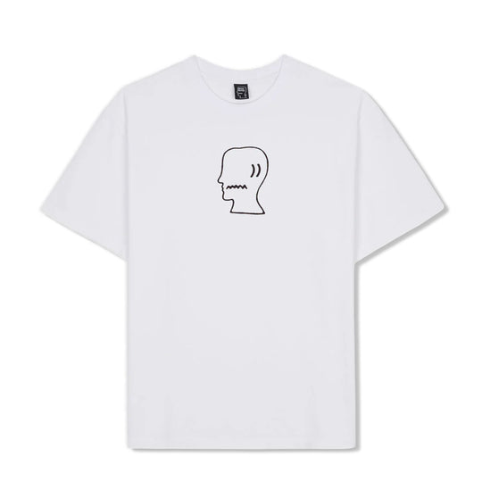 Brain Dead Logohead Tee, White