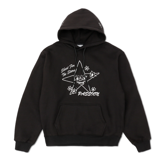 Target Practice Pullover Hood, Black