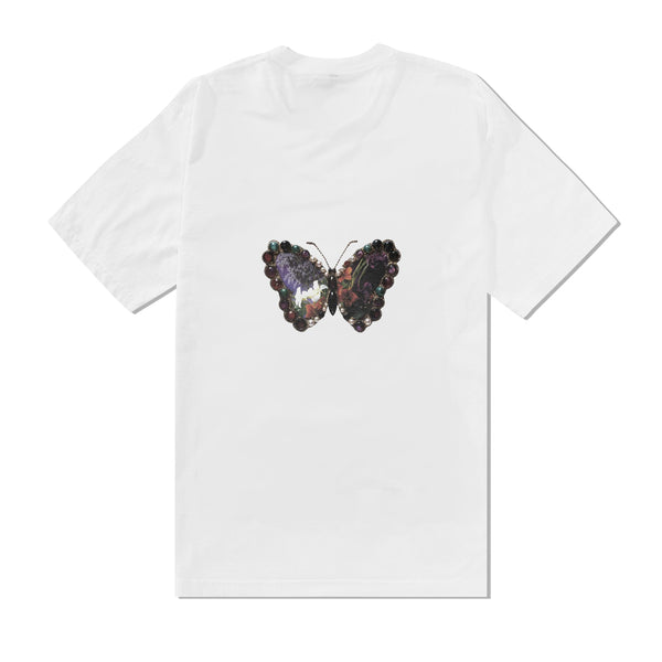 b.Eautiful Jewel Tee, White