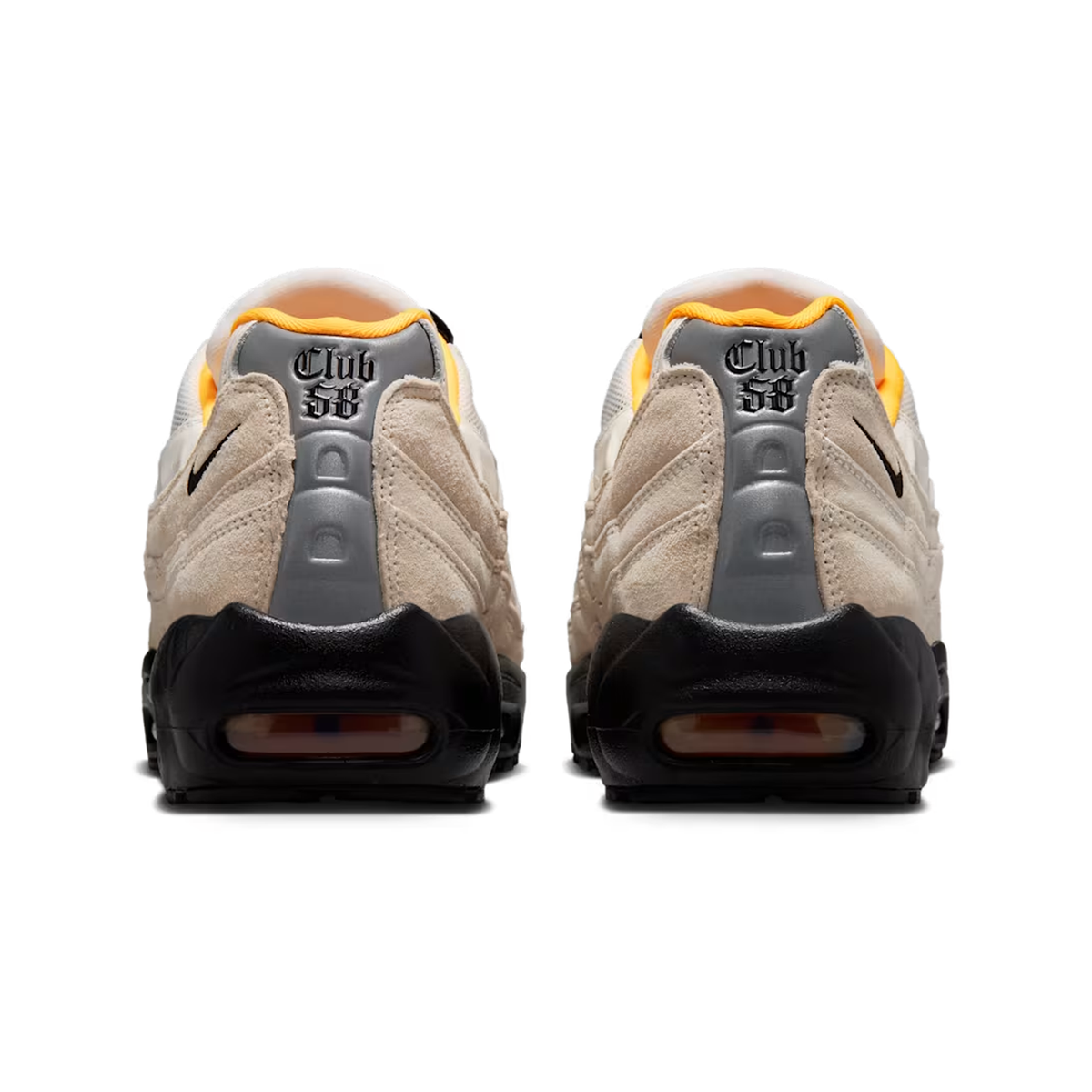 Nike SB Air Max 95 "Club 58", Sail / Laser Orange