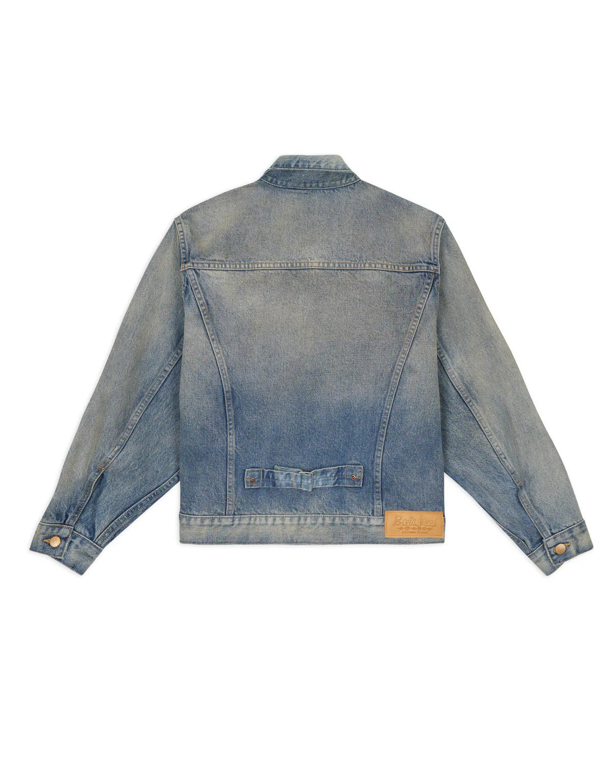 Denim Trucker Jacket, Washed Indigo