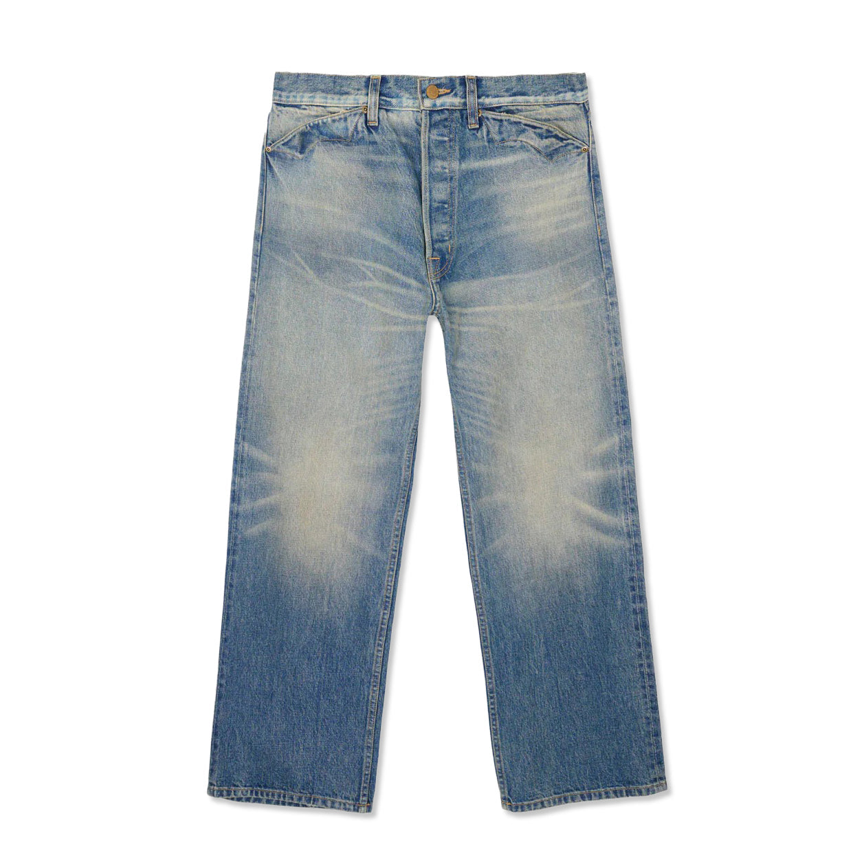 Selvedge Denim Pant, Washed Indigo
