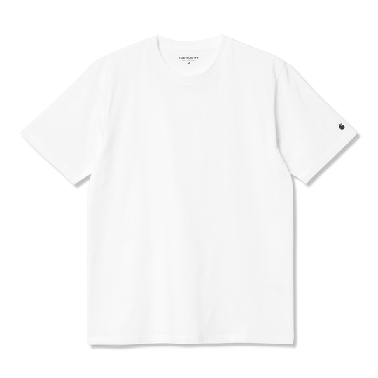 Base Tee, White / Black
