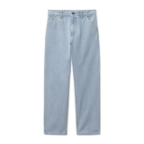 Single Knee Pant, Blue Stone Bleached