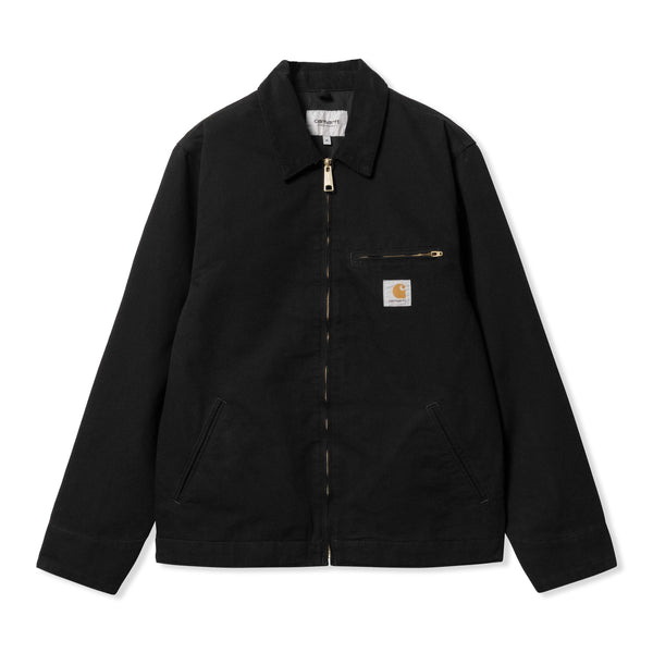 Carhartt WIP Detroit Jacket, Black / Black Rigid