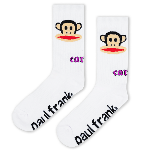 Carpet Company Paul Frank Socks, White