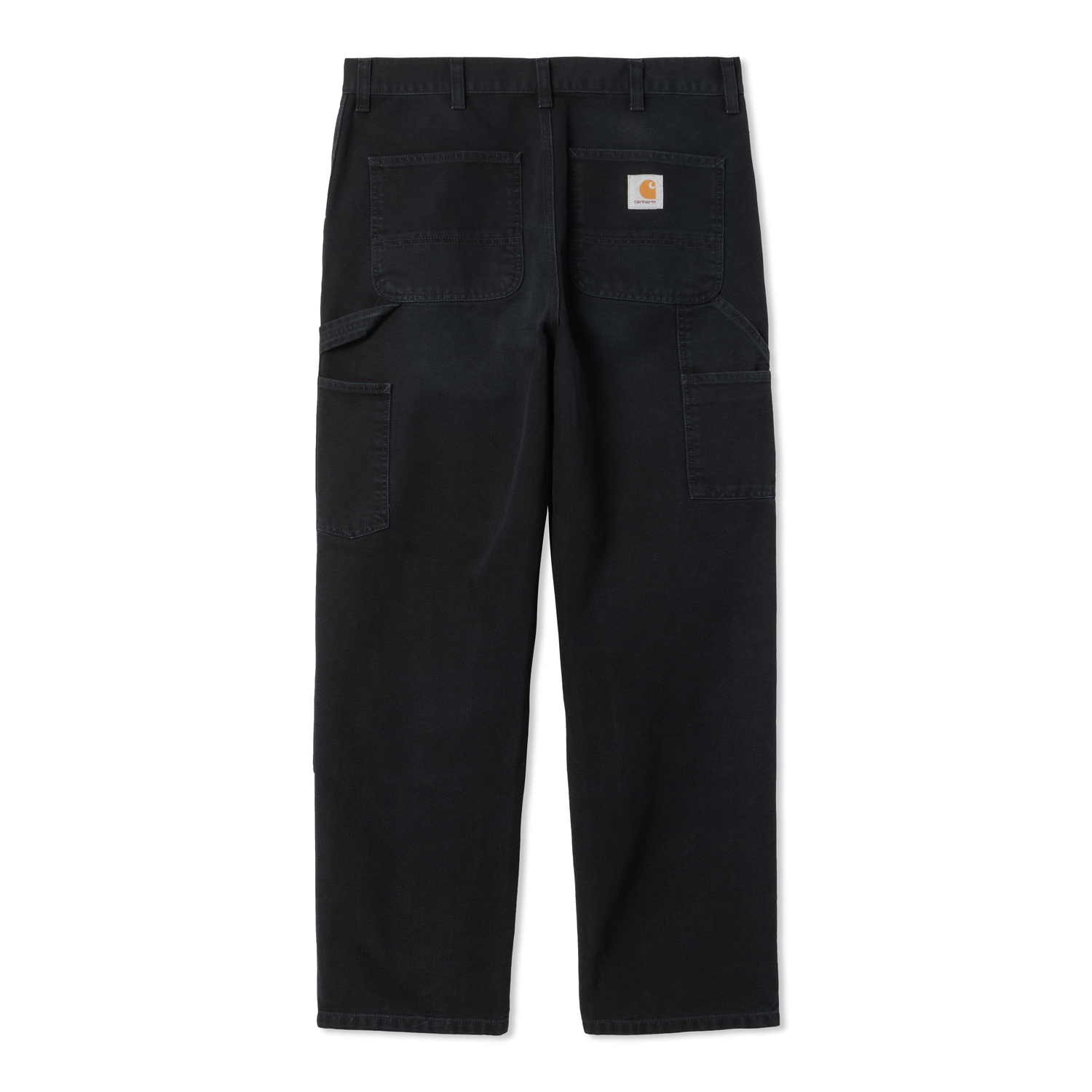 Double Knee Pant, Black Stone Washed