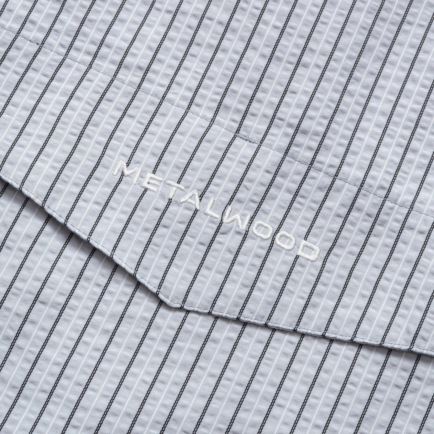 Seersucker Fishing Shirt, Sky