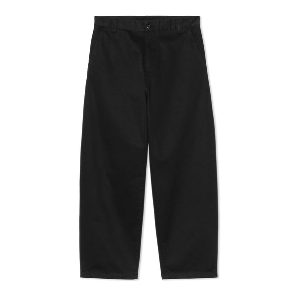 Carhartt WIP Brady Pant, Black Stone Washed