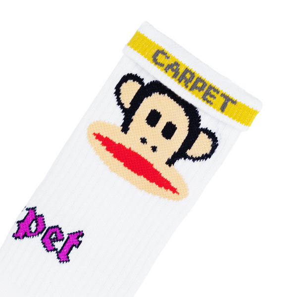 Carpet Company Paul Frank Socks, White