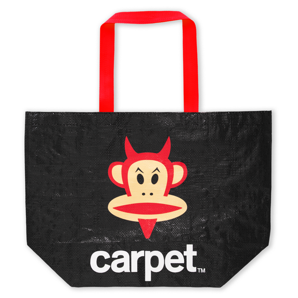 Carpet Company Paul Frank Mesh Tote, Black