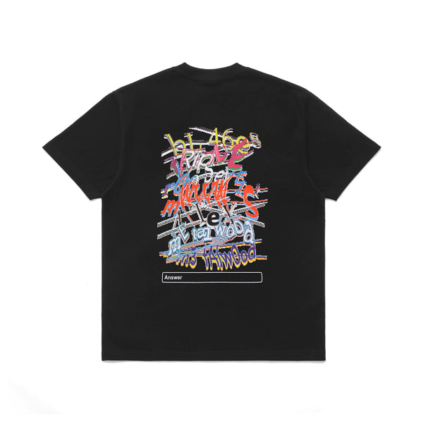 Metalwood Captcha Tee, Black