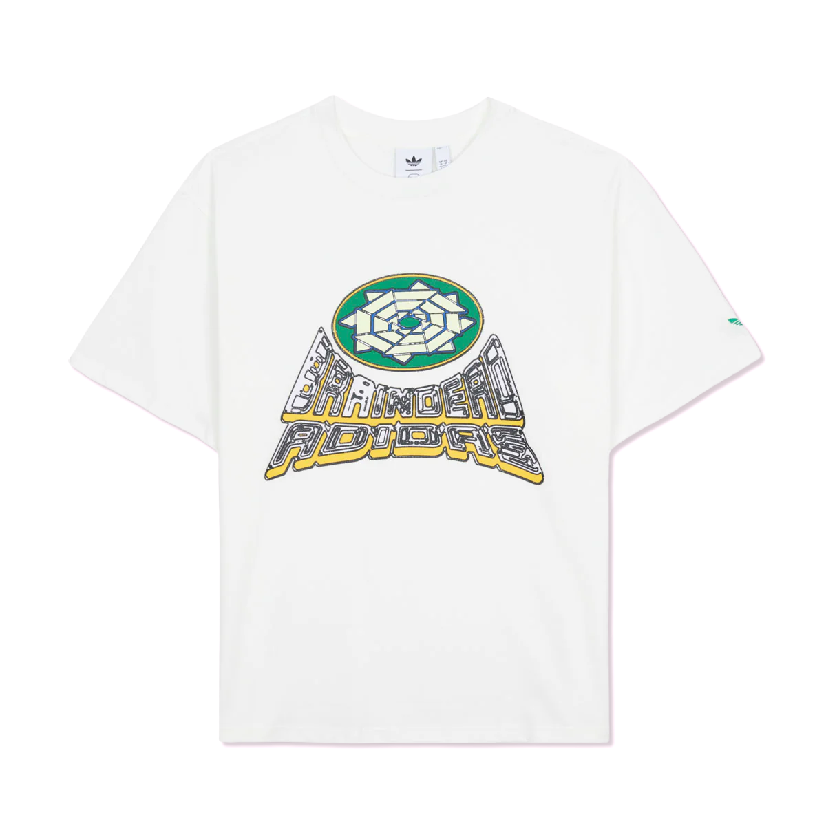 Braindead x Adidas tee, Core White
