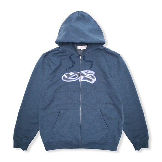 YS Spray Zip-Thru Hood, Blue