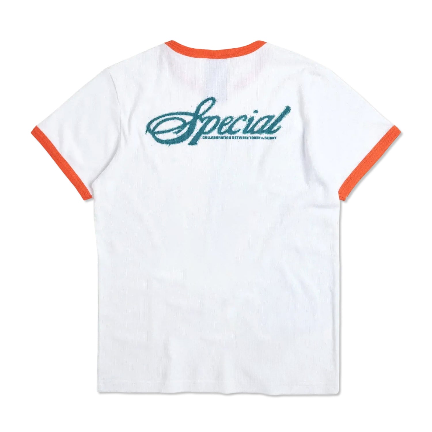 Cutie Ringer Unisex Tee, White